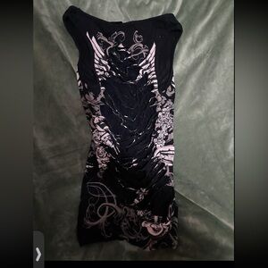 Black y2k tank